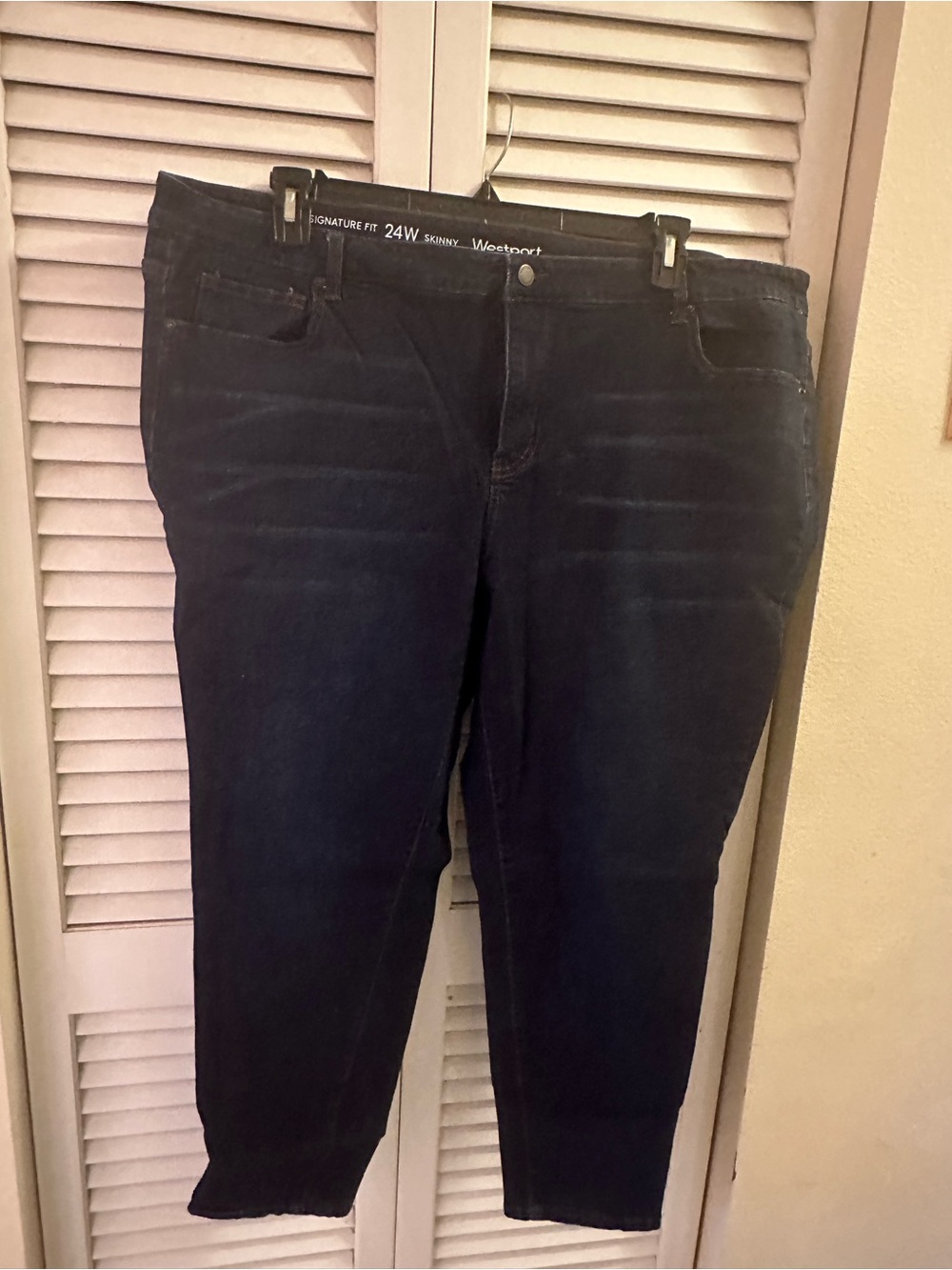 Westport Women's Dark Indigo Skinny Jeans